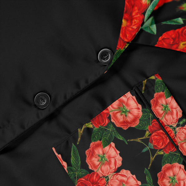 Wild roses Satin Pyjamas