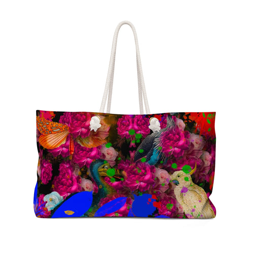 Rose weekender bag
