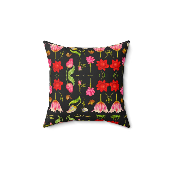Faux Suede Square Pillow Case