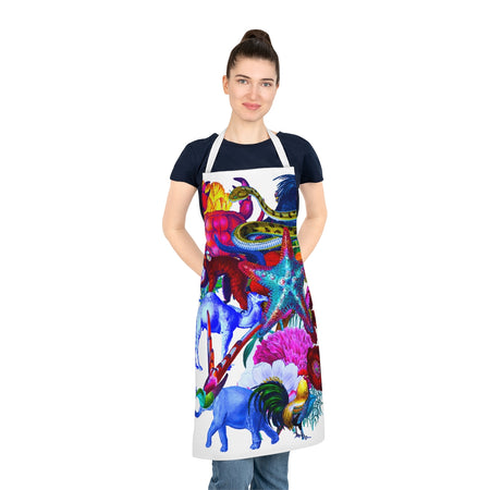 PAINTED APRON