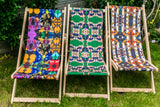 VIRUNGA PAINT DECK CHAIR-NOIR