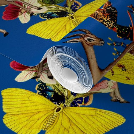CERCLE D'ANIMAUX-JAUNE